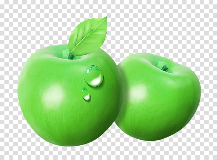 Granny Smith Green Apple, Two blue apples transparent background PNG clipart