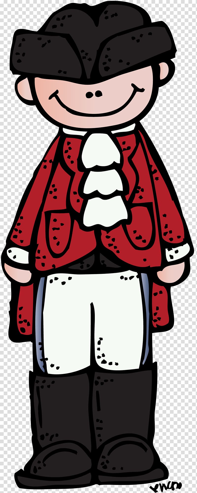 Red coat , others transparent background PNG clipart