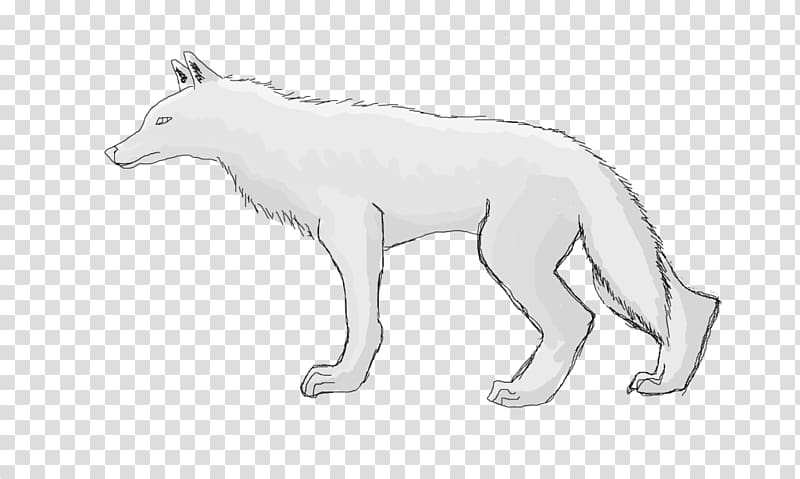Red fox Gray wolf Line art Bear Drawing, Shaded transparent background PNG clipart