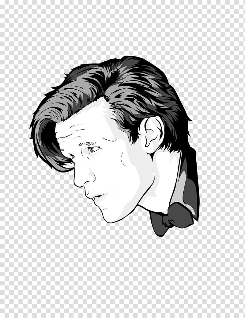 Eleventh Doctor Doctor Who Matt Smith Drawing, who transparent background PNG clipart