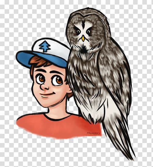 Grunkle Stan Stanford Pines Owl Gravity Falls Dipper Pines, owl transparent background PNG clipart