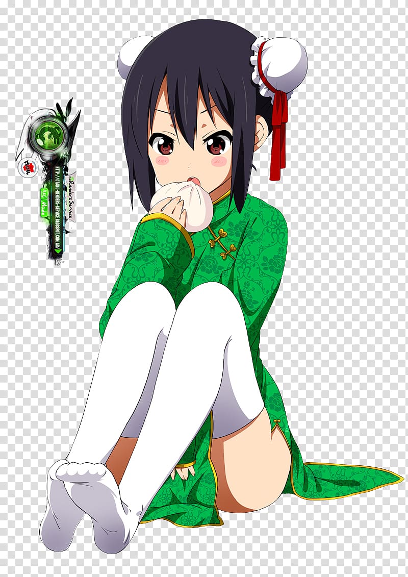 Azusa Nakano Tsumugi Kotobuki Mio Akiyama Ritsu Tainaka Yui Hirasawa, Azusa Nakano transparent background PNG clipart