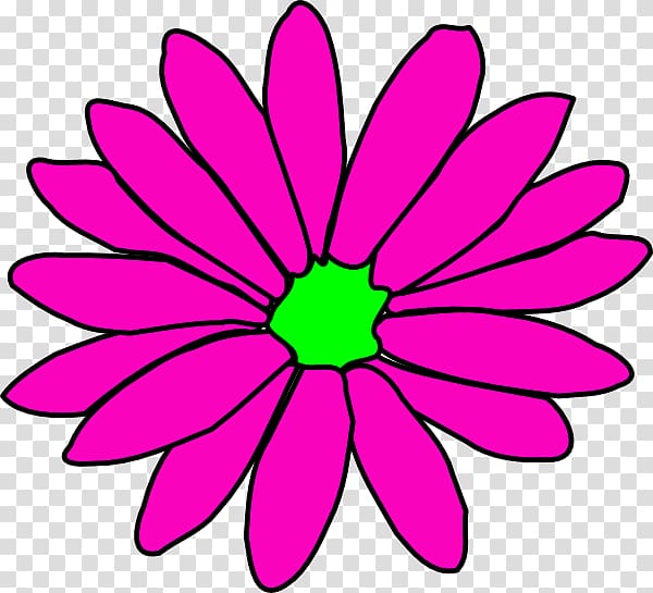 Red Flower Free content , Cute Daisy transparent background PNG clipart