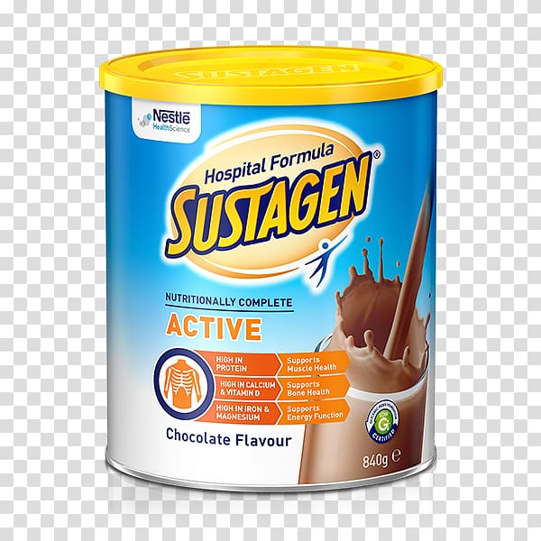 Sustagen Nutrition Dietary supplement Dietary fiber Vitamin, chocolate flavour transparent background PNG clipart