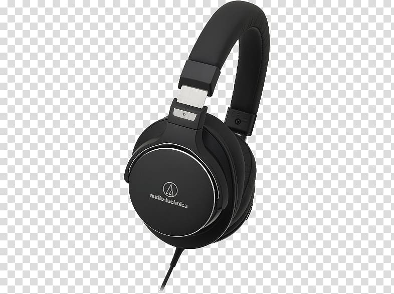 Noise-cancelling headphones Active noise control AUDIO-TECHNICA CORPORATION Audio Technica ATH-MSR7NC, headphones transparent background PNG clipart