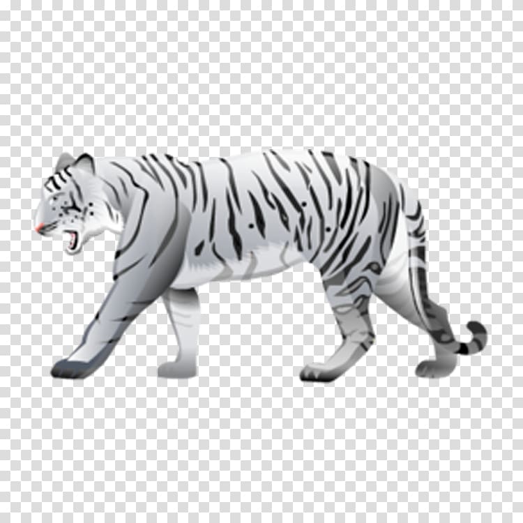 Bengal tiger White tiger Black tiger Icon, tiger transparent background PNG clipart