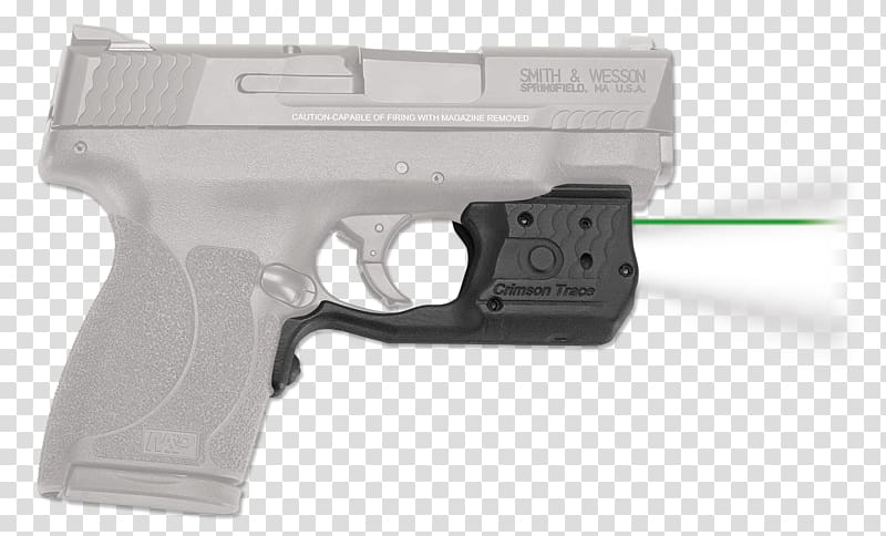 Trigger Firearm Smith & Wesson M&P Crimson Trace, weapon transparent background PNG clipart