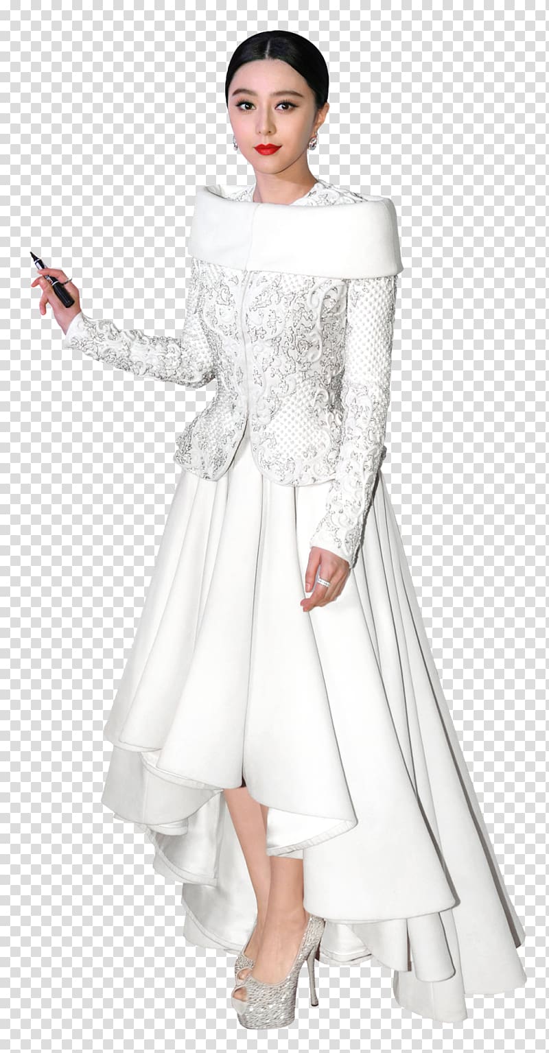 Fan Bingbing Ralph & Russo Wedding dress Clothing, fan bingbing transparent background PNG clipart