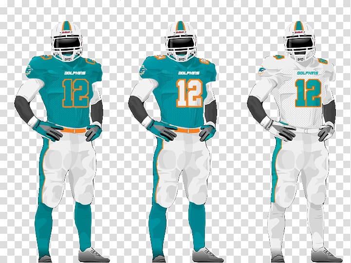 2018 Miami Dolphins season Hard Rock Stadium Jersey Uniform, NFL transparent background PNG clipart