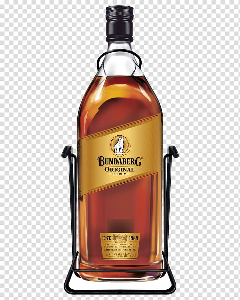 Whiskey Liqueur Bundaberg Rum, wine transparent background PNG clipart