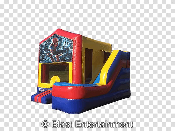 Inflatable Bouncers Castle Playground slide Thomas, Bouncy Castle transparent background PNG clipart