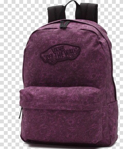 Bag Backpack Vans Purple Adidas, backpack transparent background PNG clipart