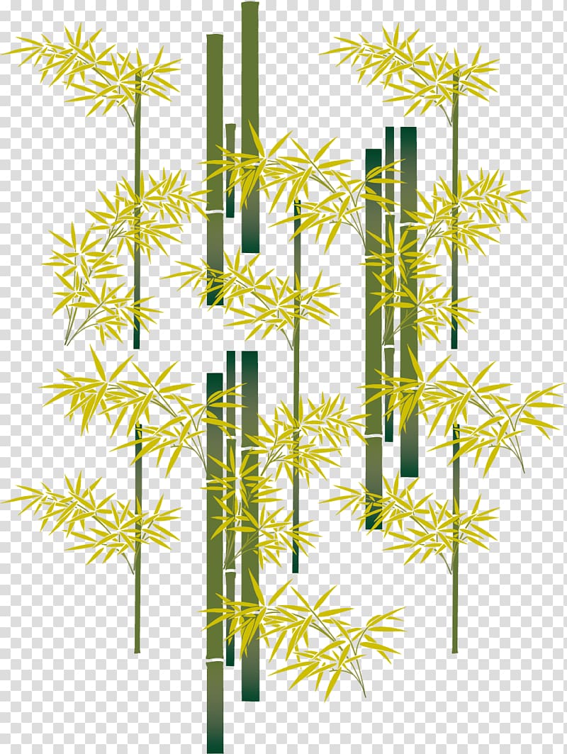Bamboo Illustration, bamboo transparent background PNG clipart
