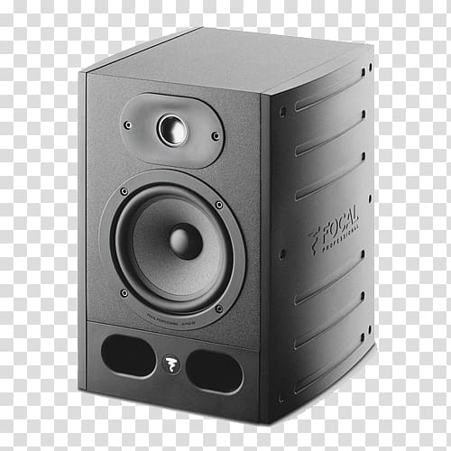 Studio monitor Focal-JMLab Loudspeaker Focal Alpha Professional audio, studio monitor transparent background PNG clipart