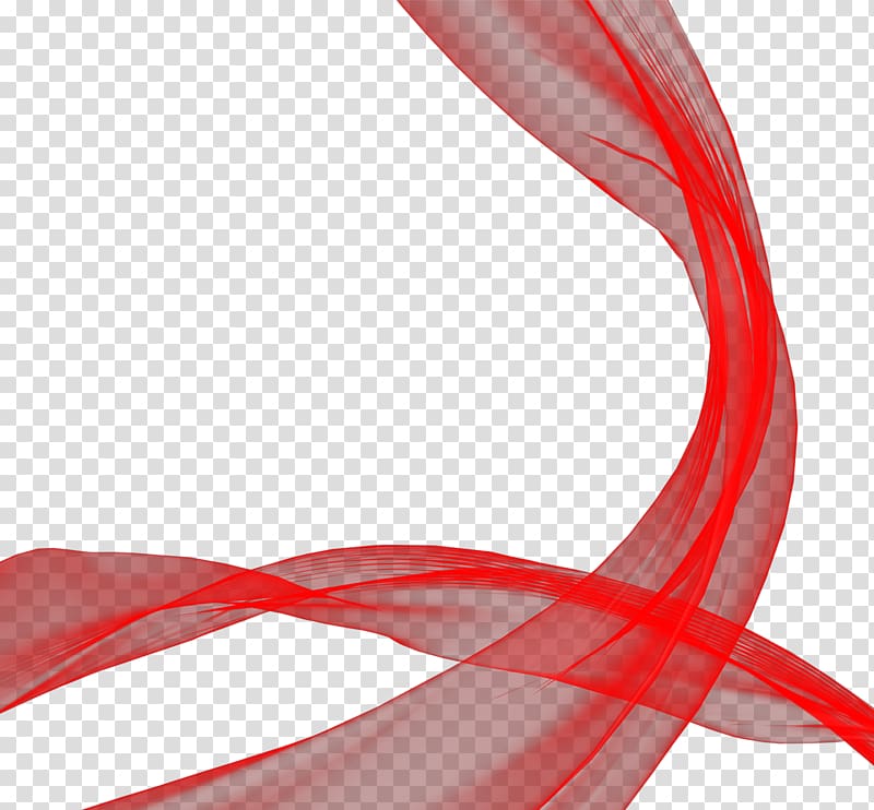 red ribbon transparent background PNG clipart