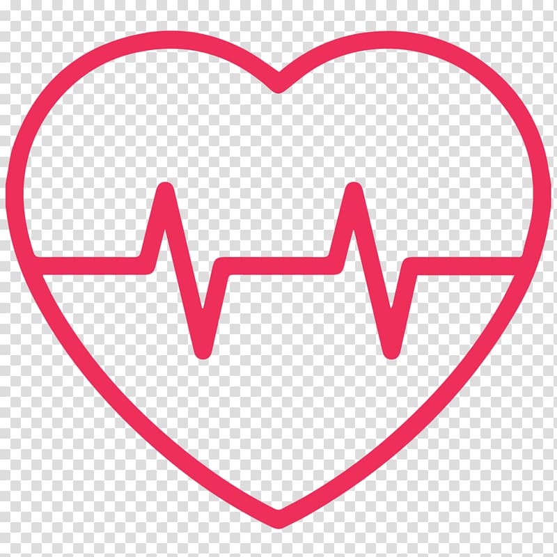 Heart rate monitor Pulse , heart transparent background PNG clipart