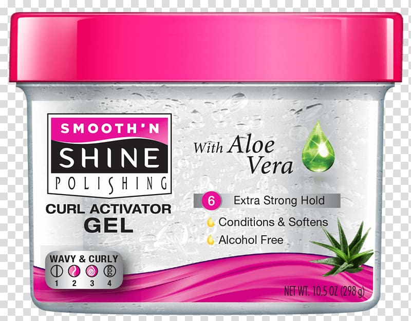 Smooth \'N Shine Polishing Curl Activator Gel Cream Hair gel Hair Styling Products Smooth \'N Shine Polishing Gellation Plus Weightless Hold Styling Gel, aloe vera gel transparent background PNG clipart