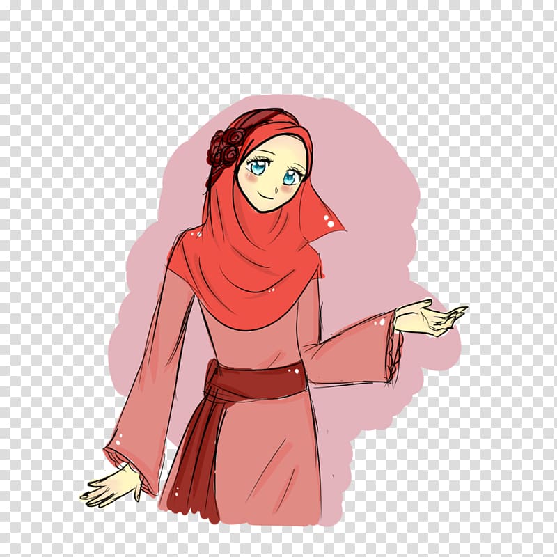 Hijab Islam Muslim Abaya Woman, hijab transparent background PNG clipart