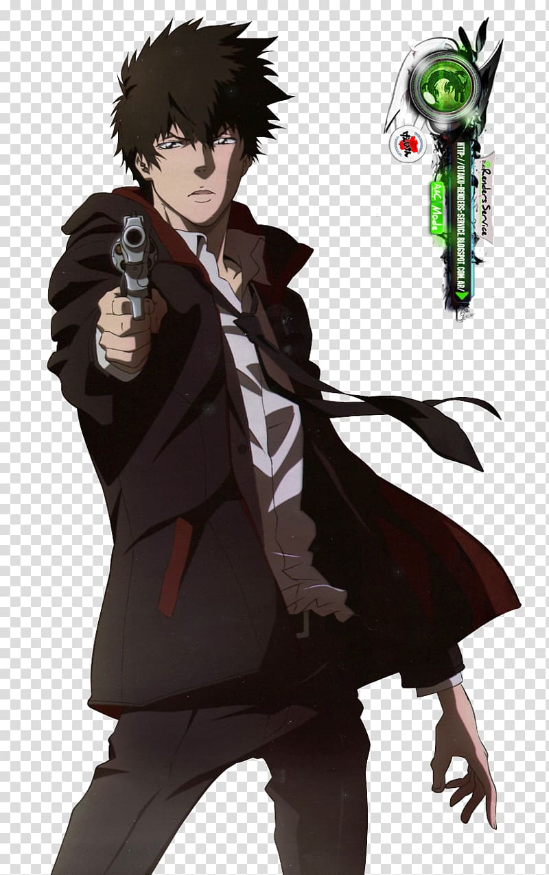 Shinya Kogami Shougo Makishima Akane Tsunemori Anime, Anime transparent background PNG clipart