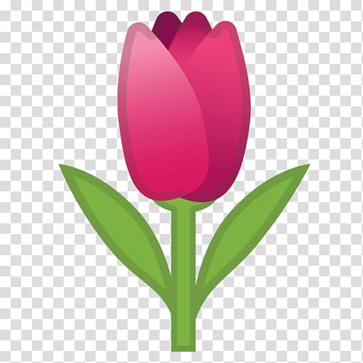 Tulip Emojipedia Netherlands World Emoji Day, tulip transparent background PNG clipart