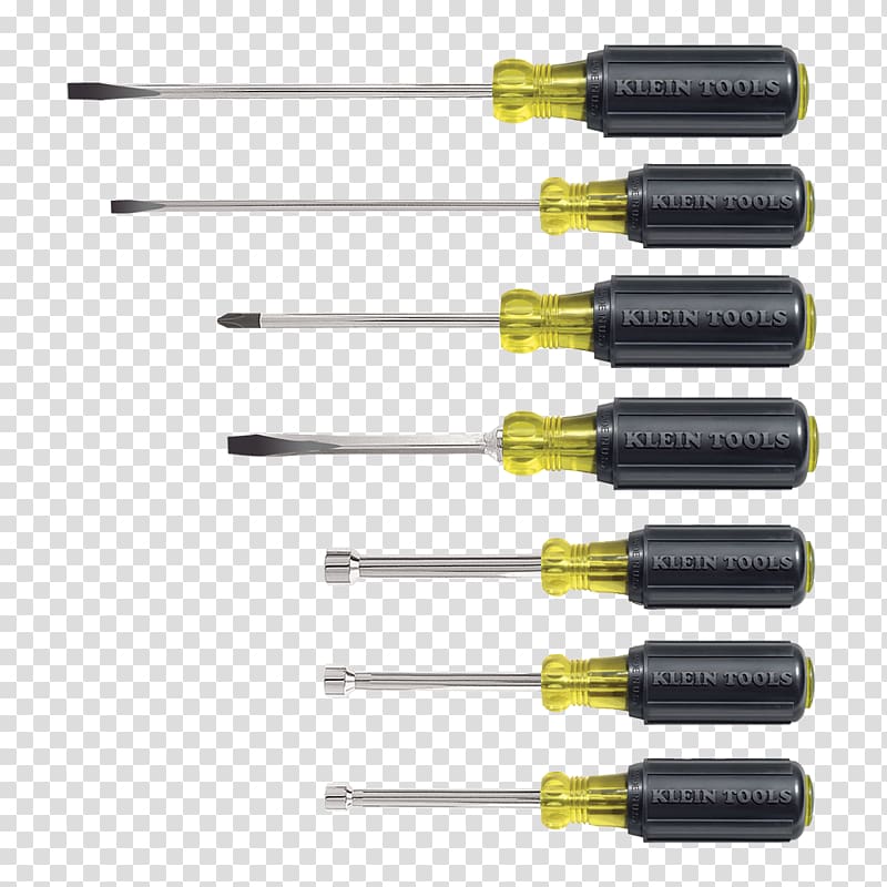 Hand tool Klein Tools Screwdriver Nut driver, screwdriver transparent background PNG clipart