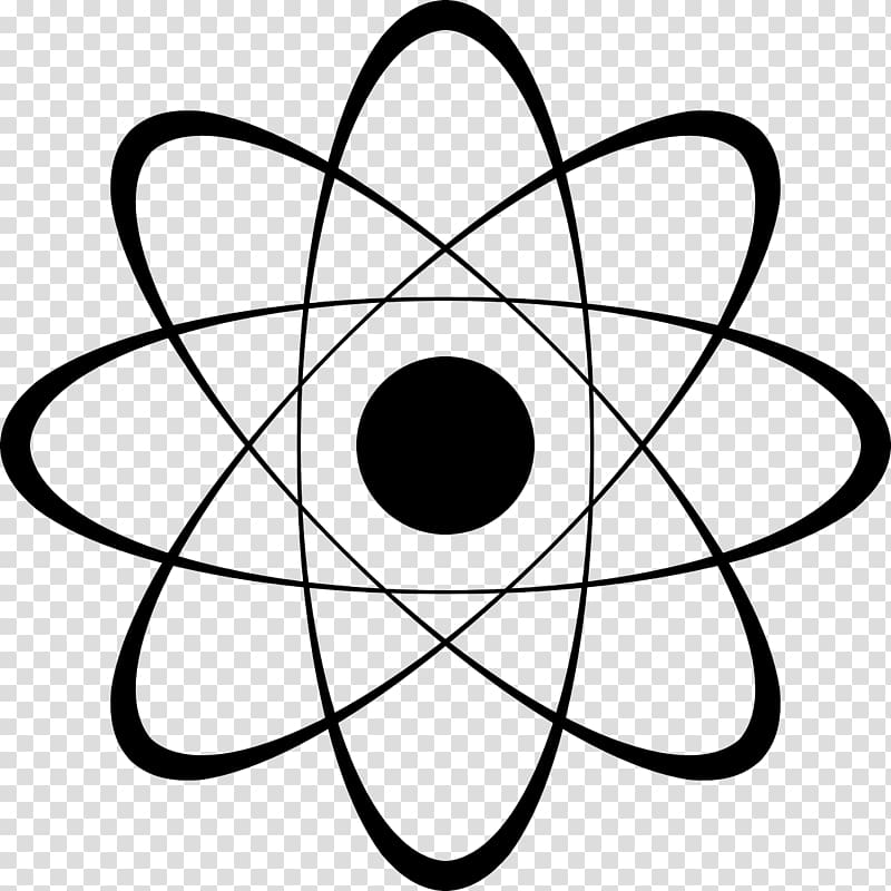 Atomic nucleus Bohr model , particles transparent background PNG clipart