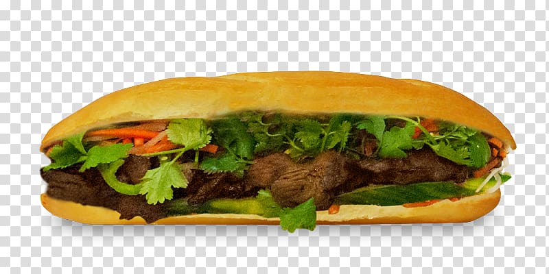 Bánh mì Submarine sandwich Veggie burger Fast food Cheeseburger, banh mi transparent background PNG clipart
