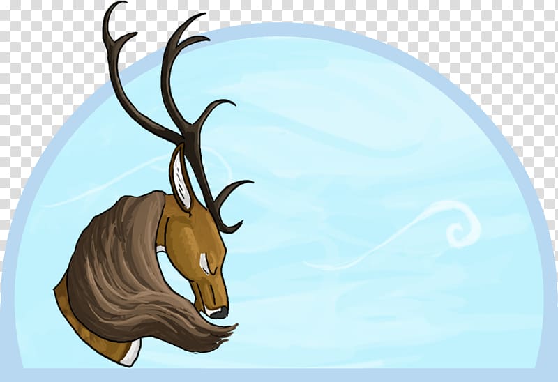 Reindeer Antelope Cattle Horn, raffle tickets transparent background PNG clipart