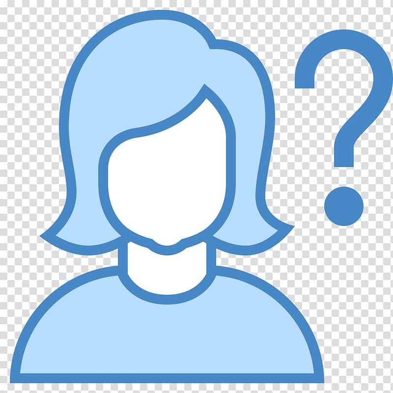 Computer Icons Female , why? transparent background PNG clipart