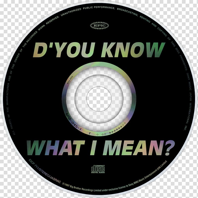 Oasis D\' You Know What I Mean? Compact disc (What\'s the Story) Morning Glory?, Oasis band transparent background PNG clipart