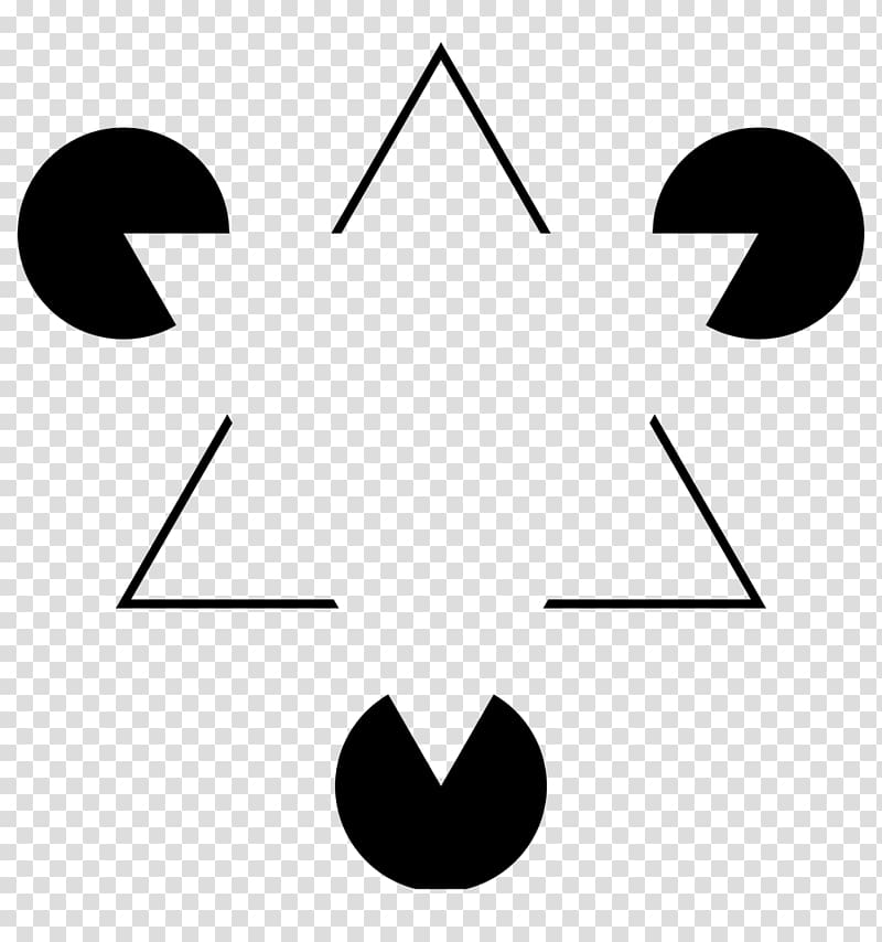 Geometrical-optical illusions Illusory contours Visual perception, Gestalt Psychology transparent background PNG clipart