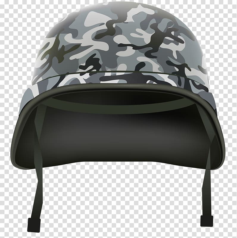 grey, white, and black camouflage helmet art, Combat helmet Military Army Skull, Cartoon painted helmet transparent background PNG clipart
