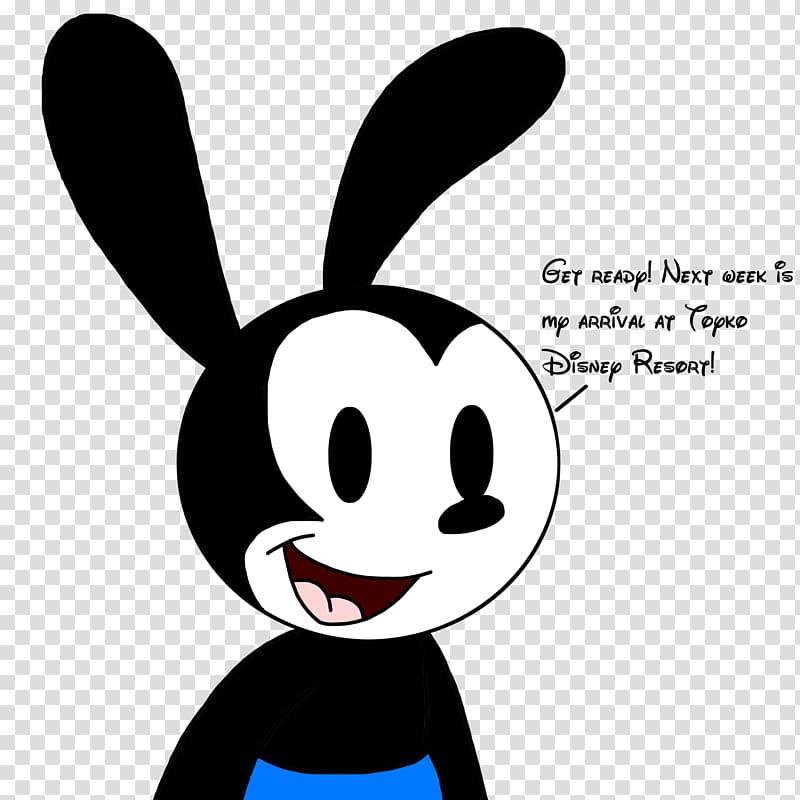 Oswald the Lucky Rabbit Easter Bunny Magic Kingdom The Walt Disney Company, oswald the lucky rabbit transparent background PNG clipart