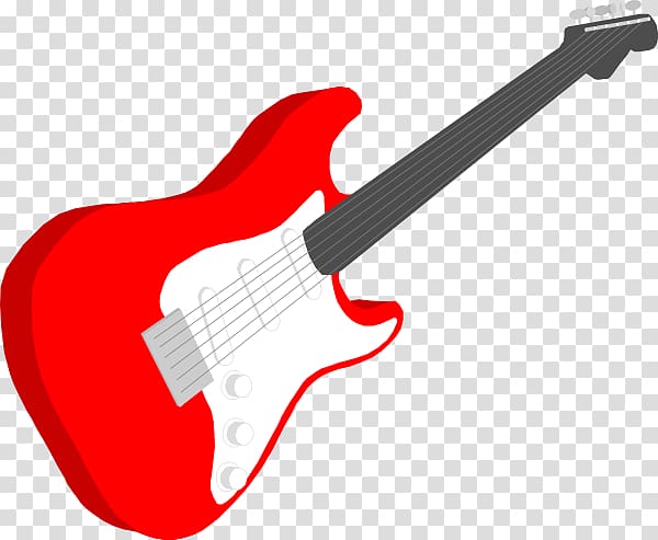 Electric guitar Fender Stratocaster , Guitars Cartoon transparent background PNG clipart