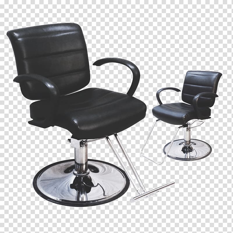 Office & Desk Chairs Barber chair Footstool Furniture, salon chair transparent background PNG clipart
