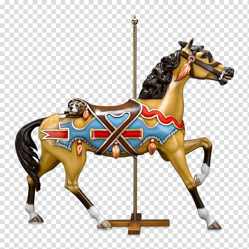 Mustang Stallion Carousel Horse Tack Foal, mustang transparent background PNG clipart