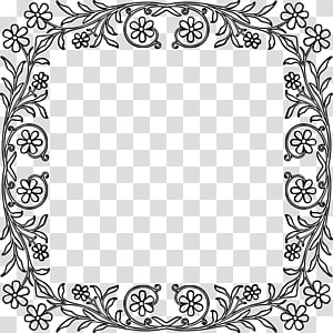 Borders and Frames Drawing Frames , Vintage decorative transparent background PNG clipart thumbnail