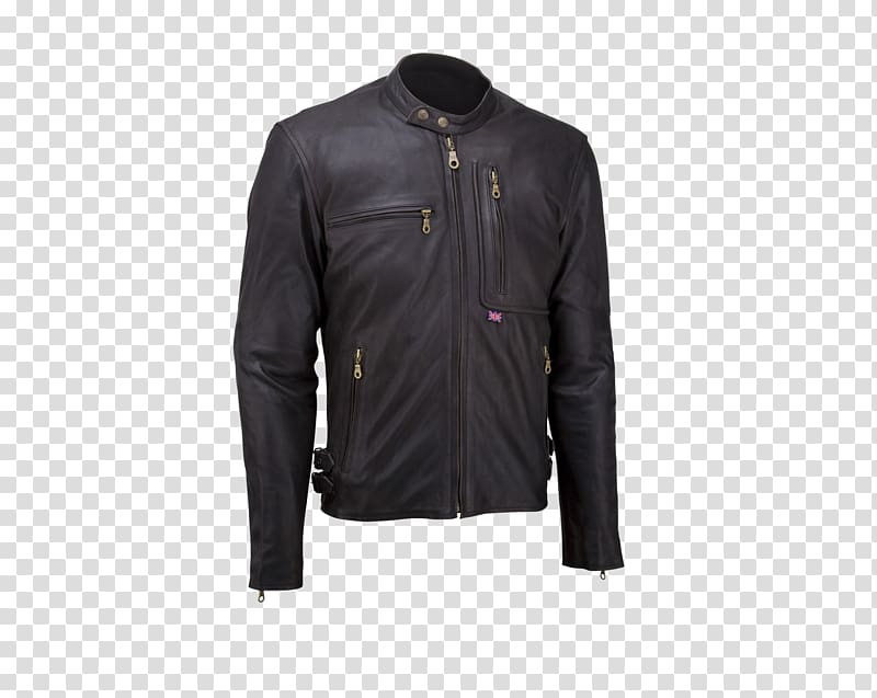 Leather jacket Perfecto motorcycle jacket Schott NYC, jacket transparent background PNG clipart