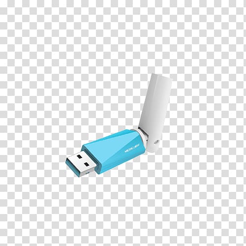 USB flash drive Blue Pattern, USB transparent background PNG clipart
