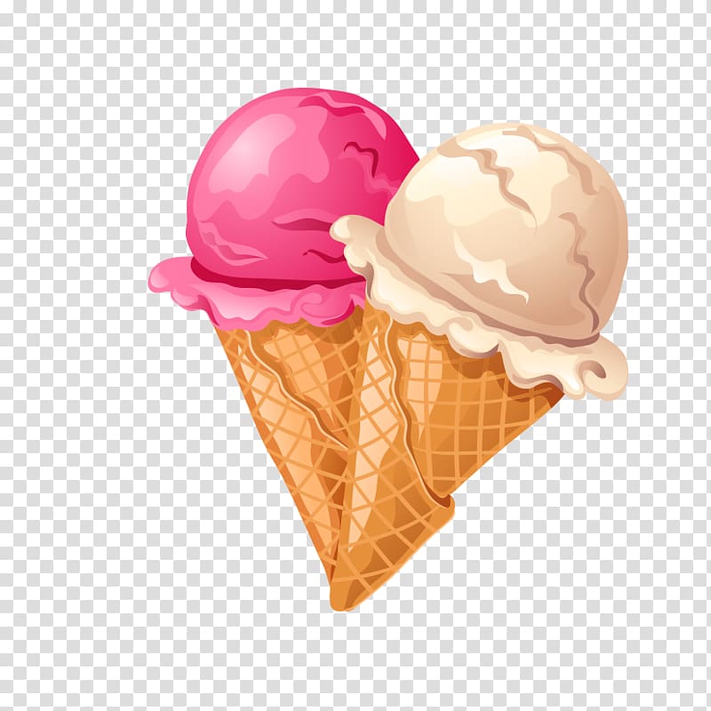 Ice cream cone Fast food Pizza, ice cream transparent background PNG clipart