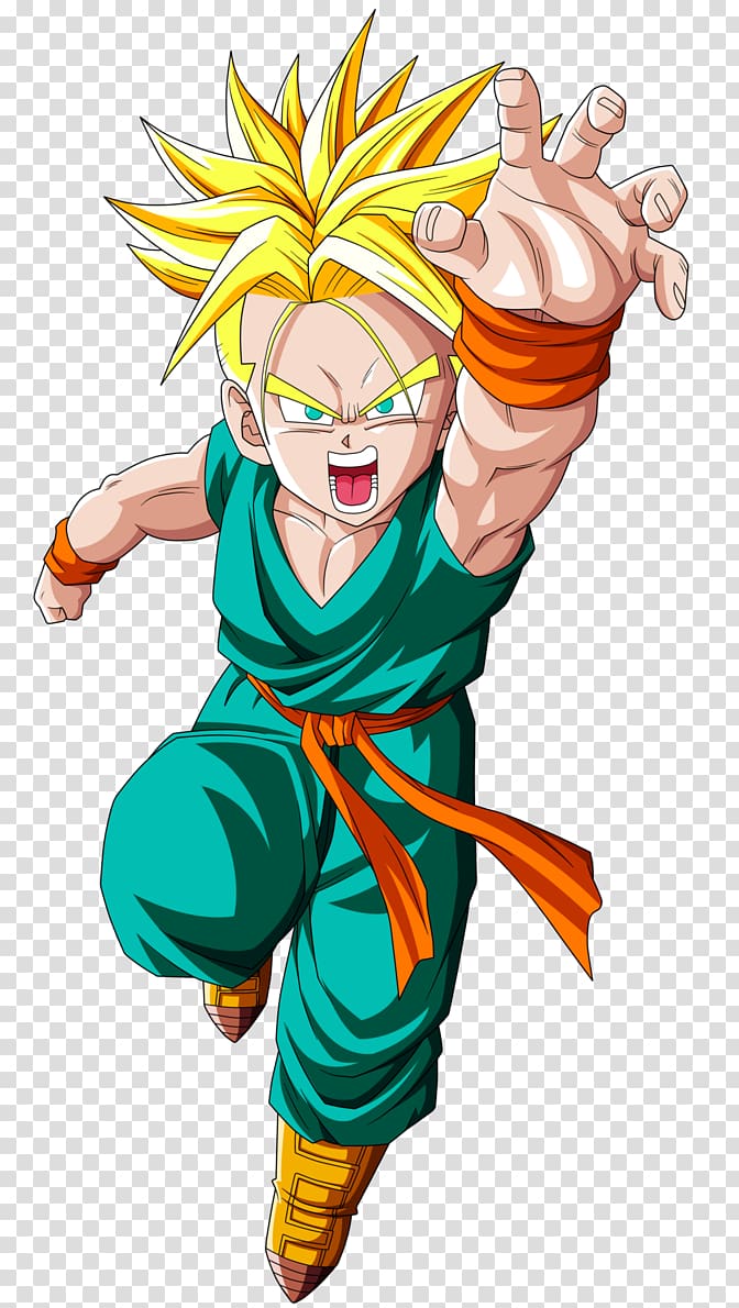 Trunks # (SSJ) transparent background PNG clipart