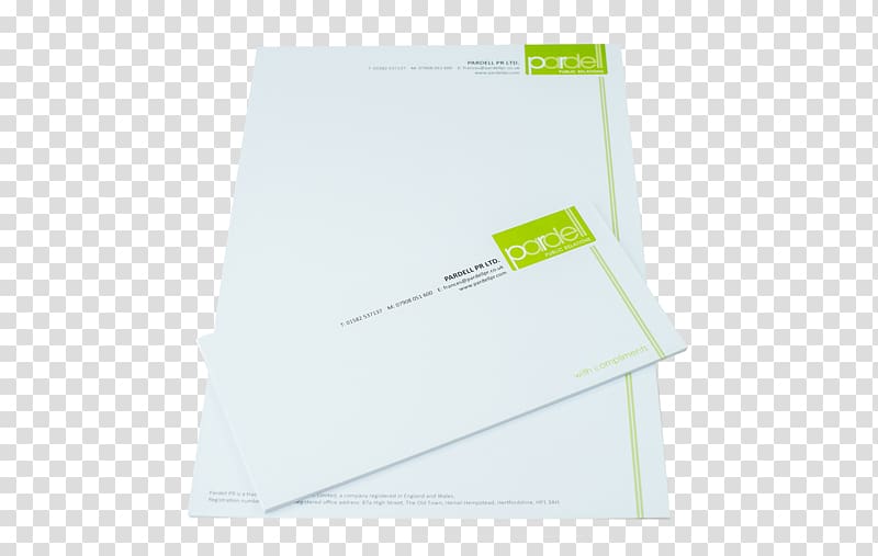 Paper Brand Material, letterhead company transparent background PNG clipart