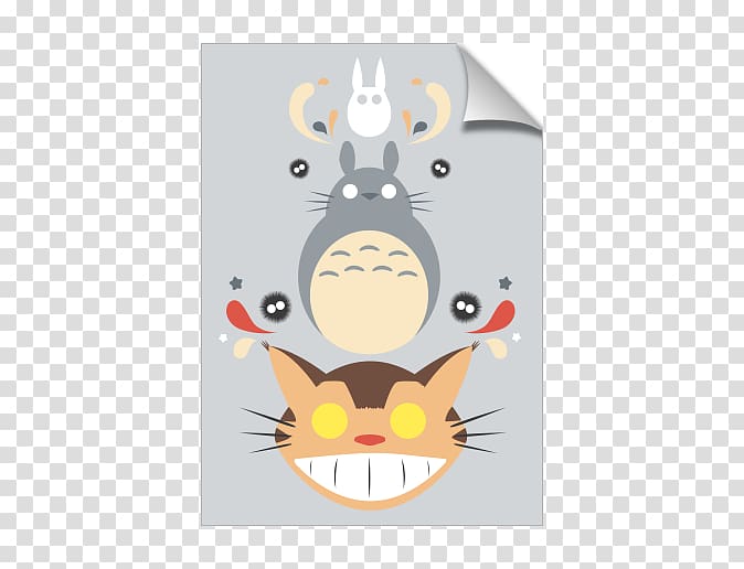T-shirt Studio Ghibli Totoro Art, totoro transparent background PNG clipart