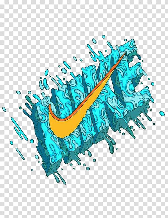 Orange Nike Logo Nike Free Logo Brand Illustration Creative Nike
