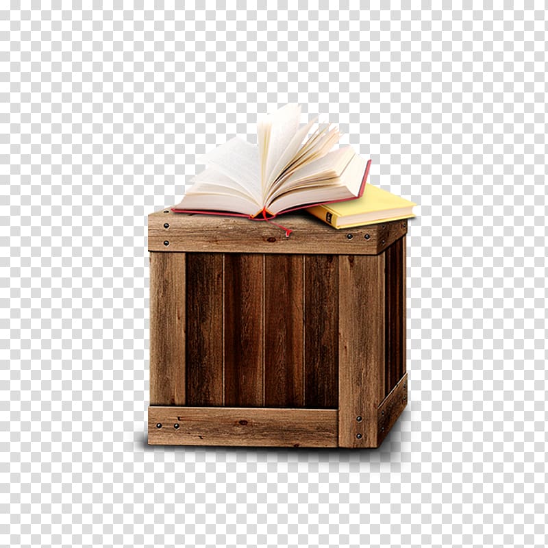 Box Wood, Wooden books transparent background PNG clipart