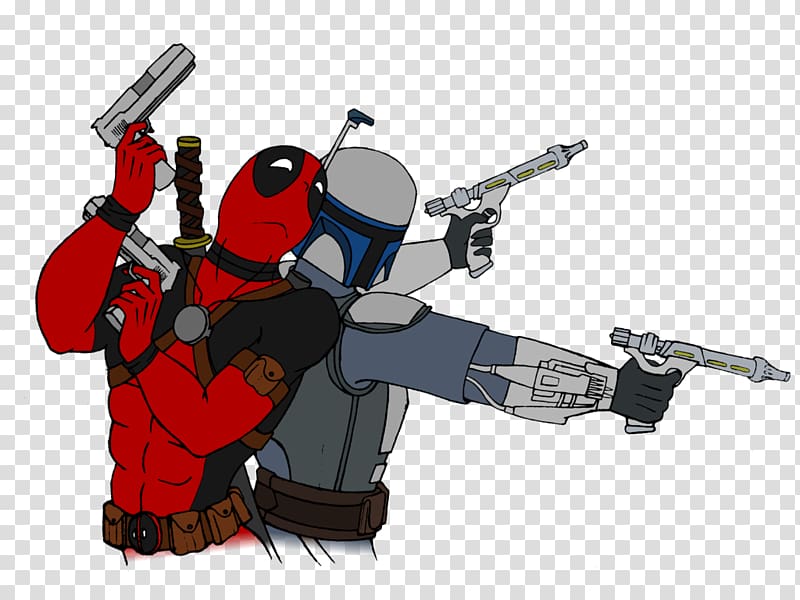 Jango Fett Boba Fett Wolverine Han Solo Deadpool, chimichanga transparent background PNG clipart