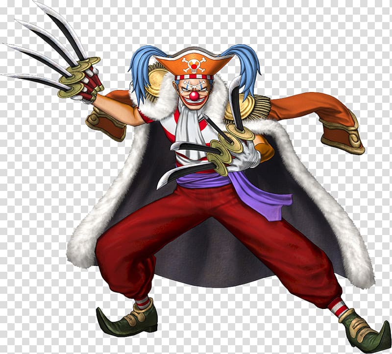 Buggy One Piece: Pirate Warriors 3 Monkey D. Luffy Trafalgar D. Water Law, clown transparent background PNG clipart