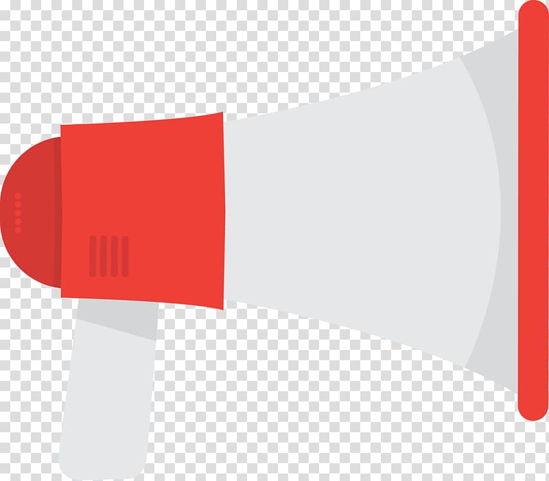 white and red megaphone , Megaphone Loudspeaker Microphone, megaphone transparent background PNG clipart