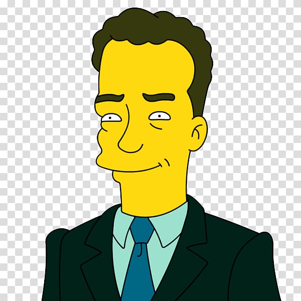 Tom Hanks The Simpsons Selma Bouvier Homer Simpson Film, the simpsons movie transparent background PNG clipart