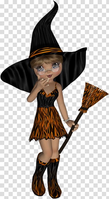 Costume Legendary creature, gnome witch transparent background PNG clipart